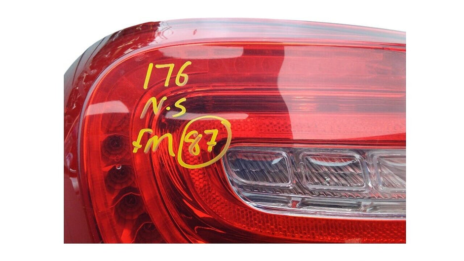 MERCEDES BENZ A-CLASS W176 PASSENGERR SIDE REAR LIGHT A1769063100 2012-2015 FM87