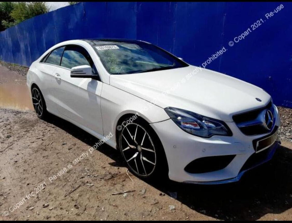 MERCEDES BENZ E-CLASS COUPE W207/BREAKING - FRONT BUMPER , BONNET AND BOTH WINGS