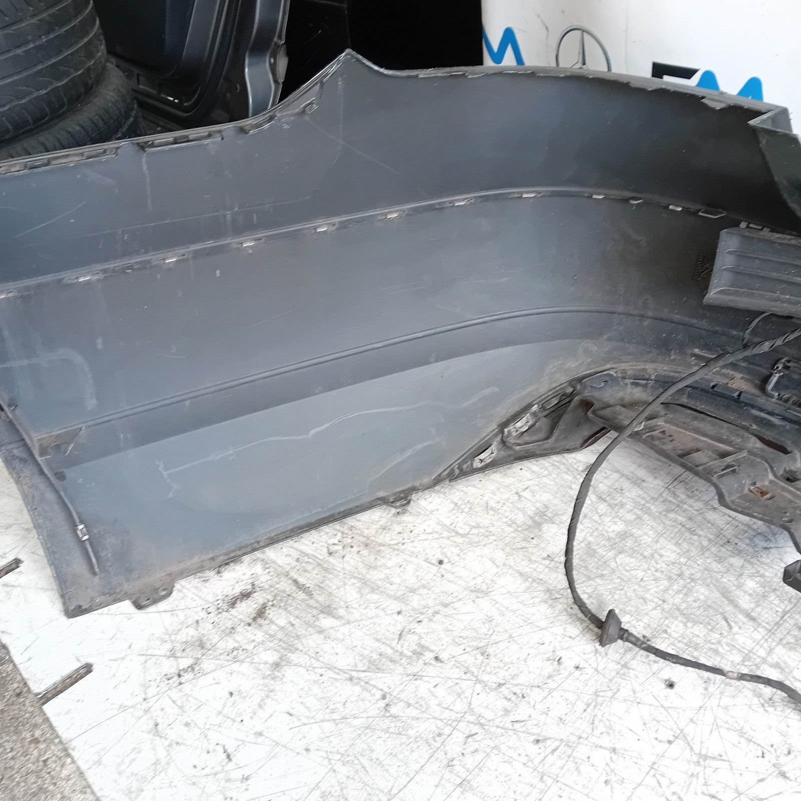 MERCEDES E-CLASS W212 ESTATE REAR BUMPER BLACK 2014 A2128851625 FMX90