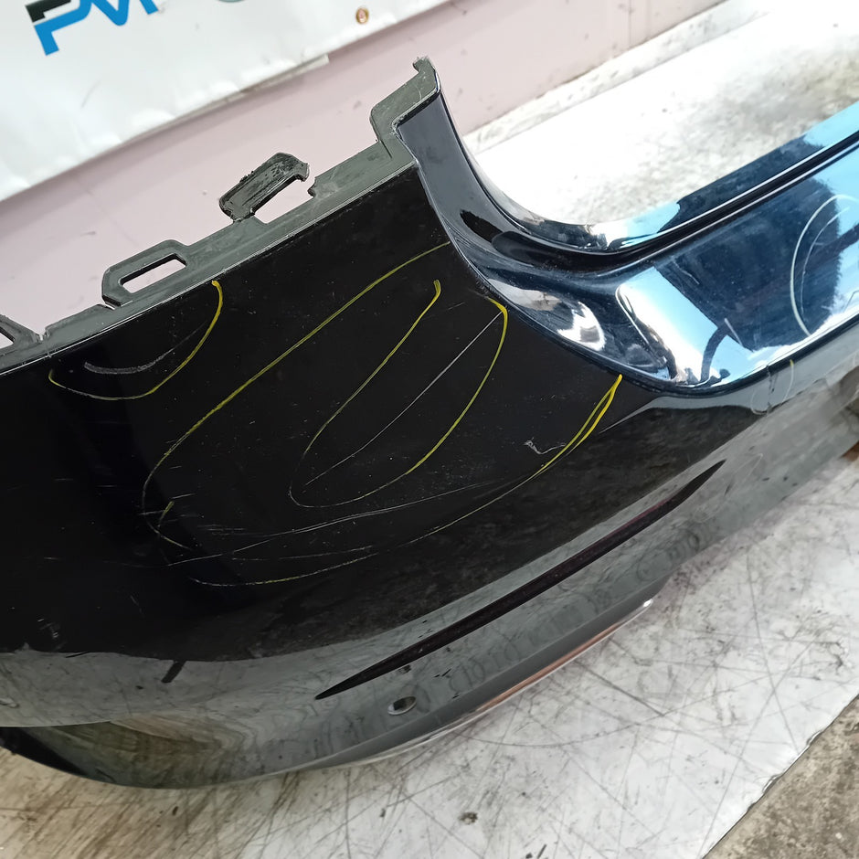 MERCEDES BENZ  A-CLASS W177 REAR BUMPER A1778801805 BLACK 2018 COMPLETE FMX1