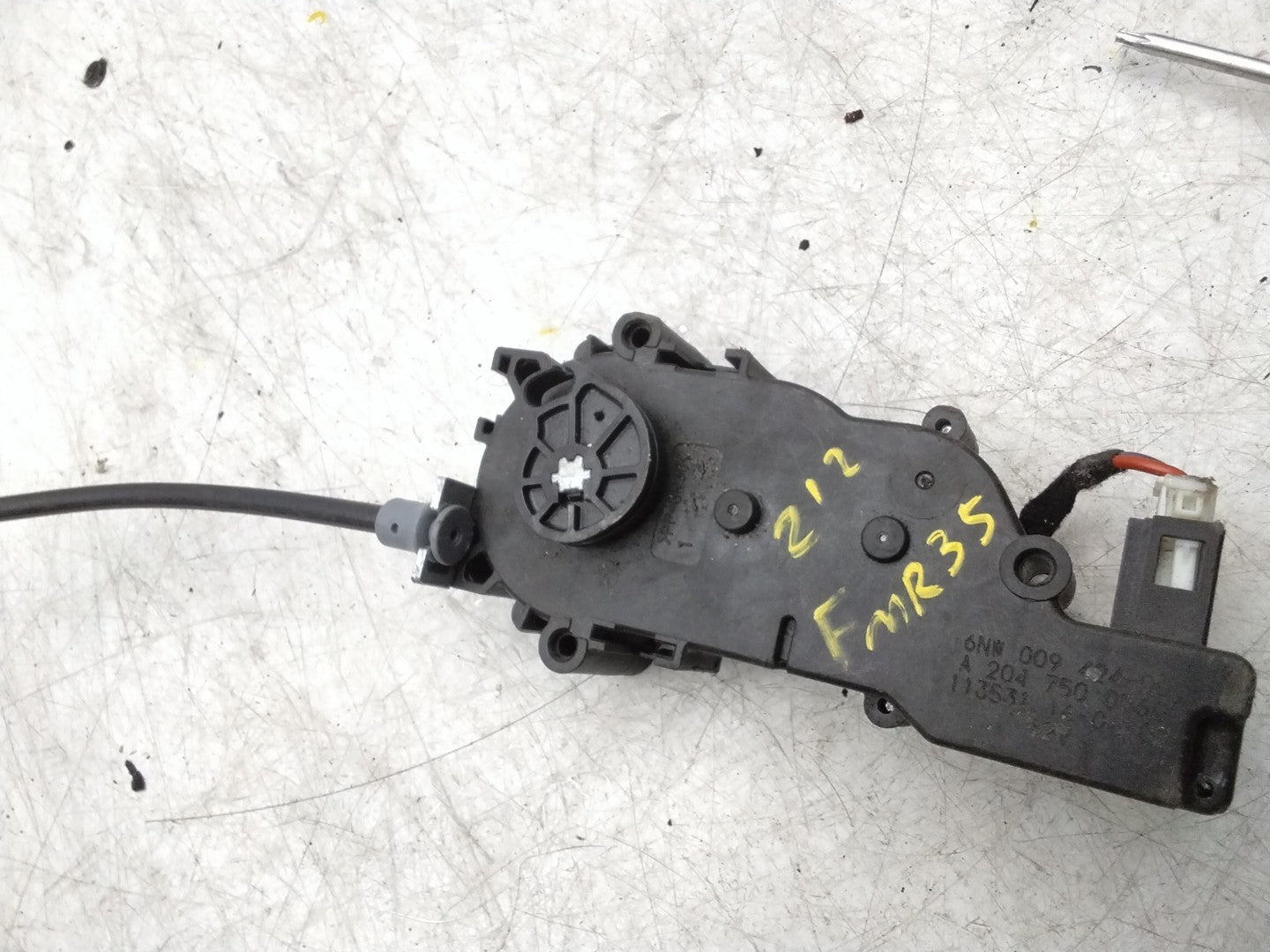 MERCEDES MERCEDES E-CLASS W212 REAR TAILGATE LOCK ACTUATOR A2047500060 FMR35