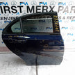 MERCEDES BENZ A-CLASS W176 DRIVER REAR DOOR OSR BLUE 2012-18 COMPLETE FMD370