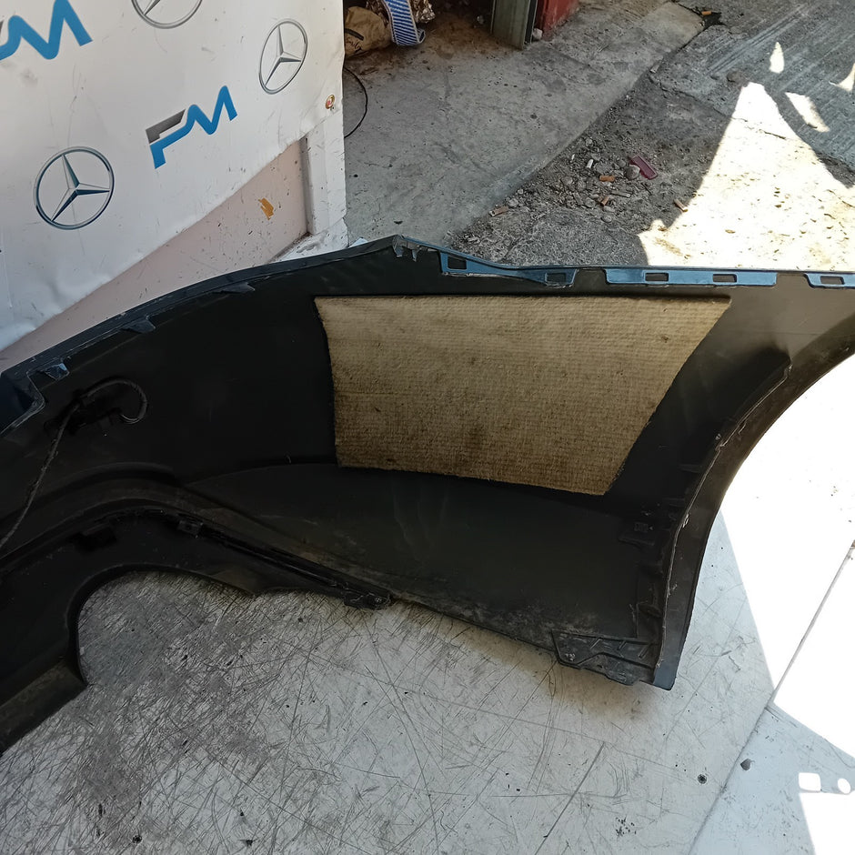 MERCEDES BENZ E-CLASS C207 COUPE REAR BUMPER BLACK 2015 FMX150