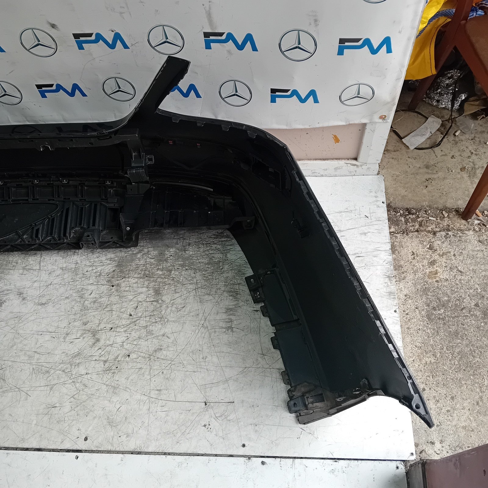 MERCEDES BENZ E-CLASS W213 SALOON REAR BUMPER BLACK 2016 ON A2138850001 FMX76