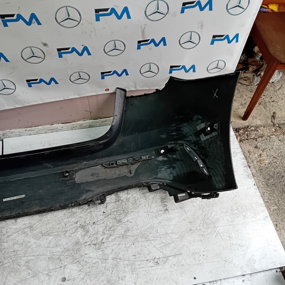 MERCEDES BENZ  A-CLASS W177 REAR BUMPER A1778804801 2018 BLACK FMX6