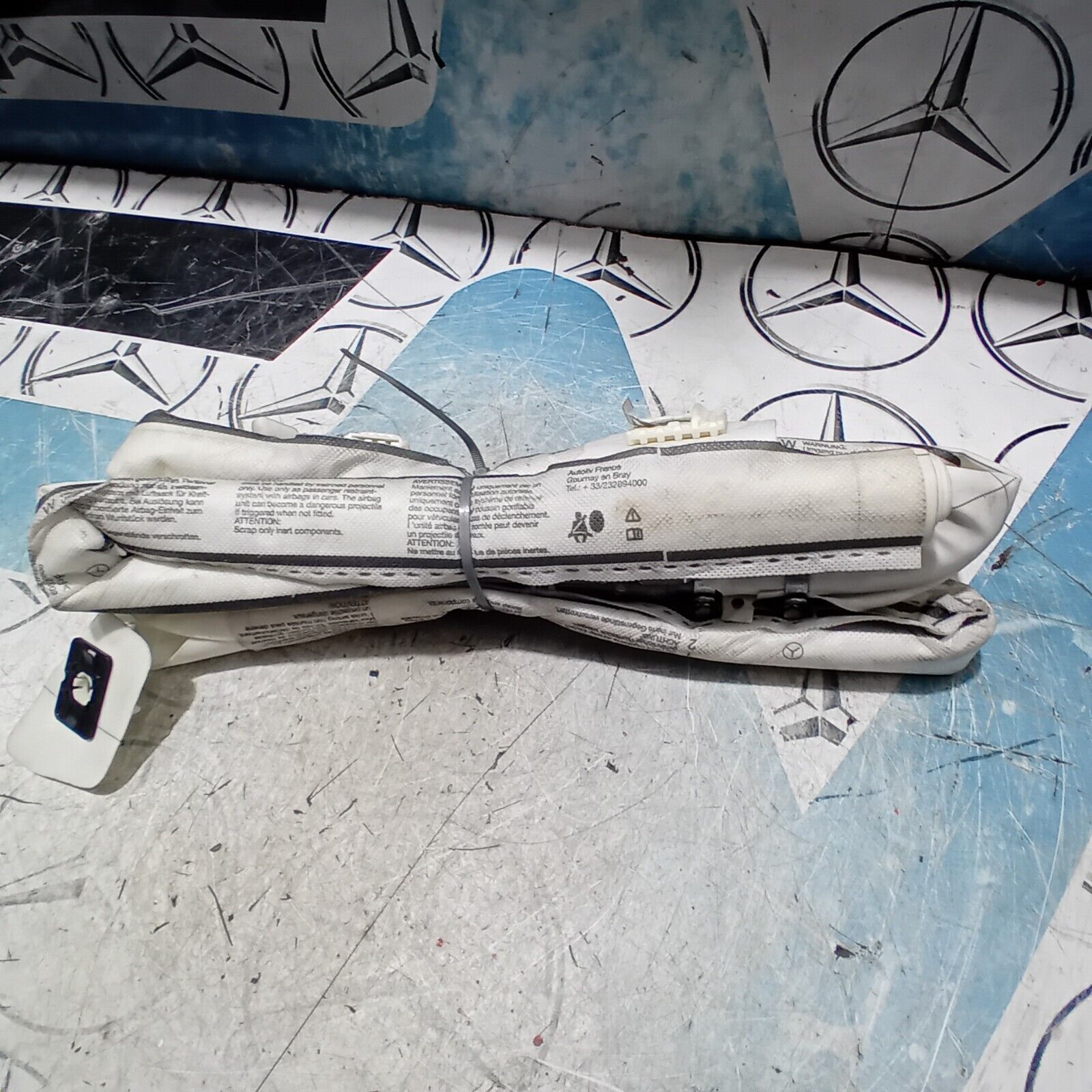 MERCEDES BENZ W212 E CLASS ROOF CURTAIN AIRBAG RIGHT SIDE A2128600602 FM182