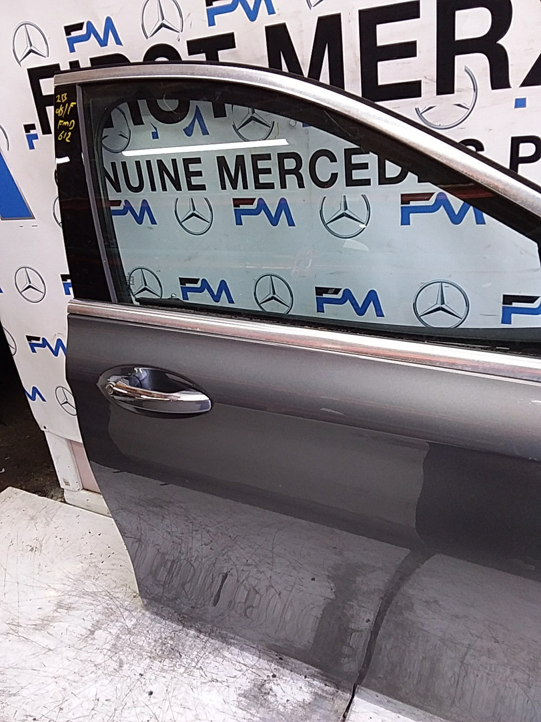MERCEDES E-CLS W213 SLN DRIVER FRONT DOOR OSF GREY 2016-23 COMPLETE FMD612