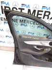 MERCEDES C-CLASS W205 PASSENGER SIDE FRONT DOOR N/S/F COMPLETE BLUE FMD102