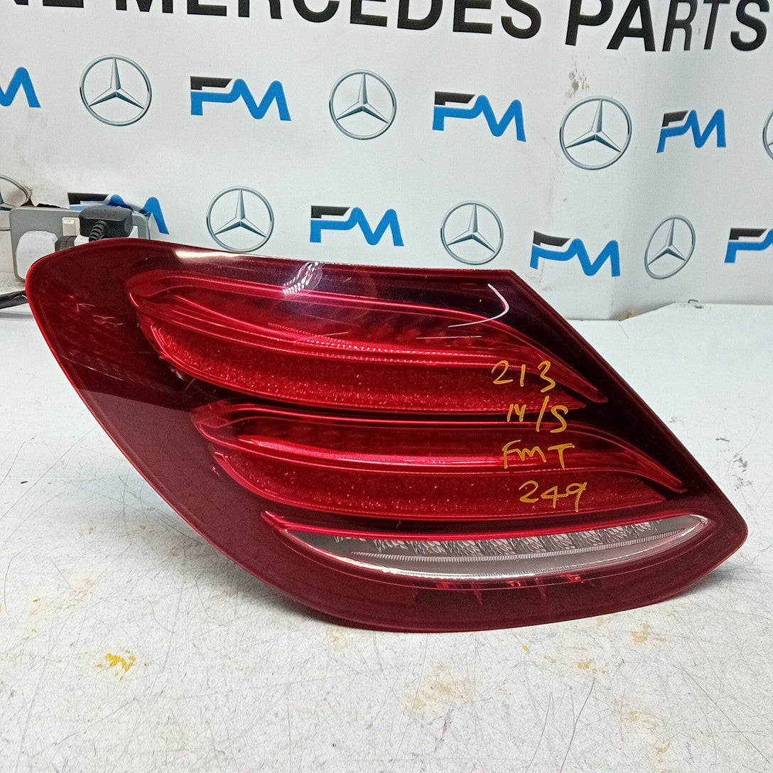 MERCEDES E-CLASS W213 PASSENGER LEFT NS REAR TAIL LIGHT A2139067900 FMT249