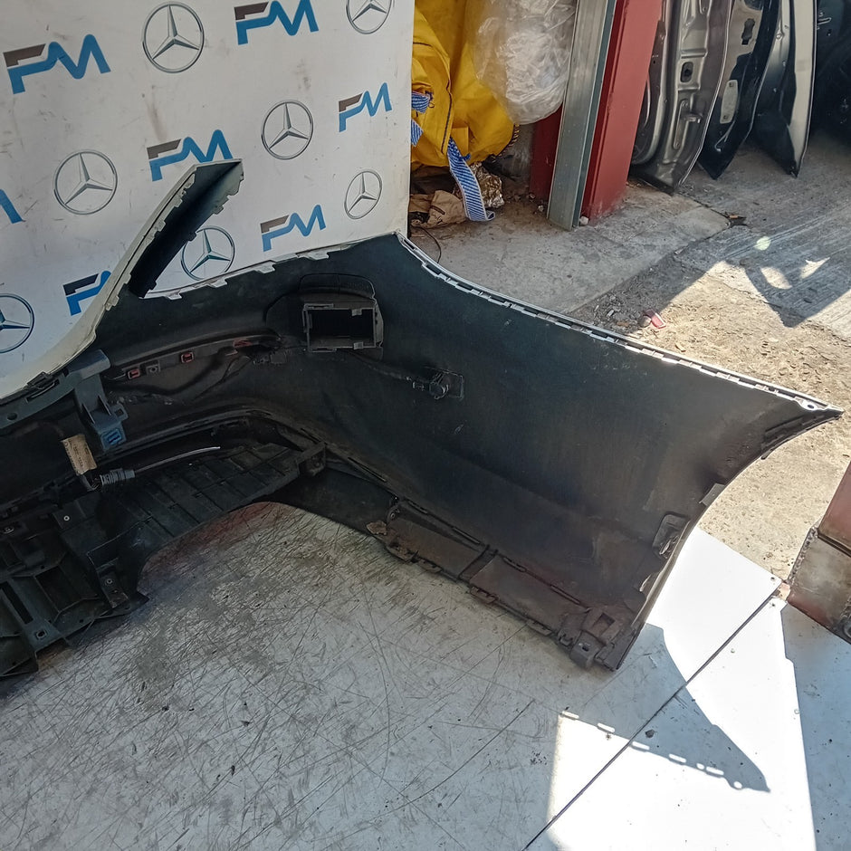 MERCEDES BENZ E-CLASS W213 SLN REAR BUMPER A2138850001 2016 WHITE FMX152