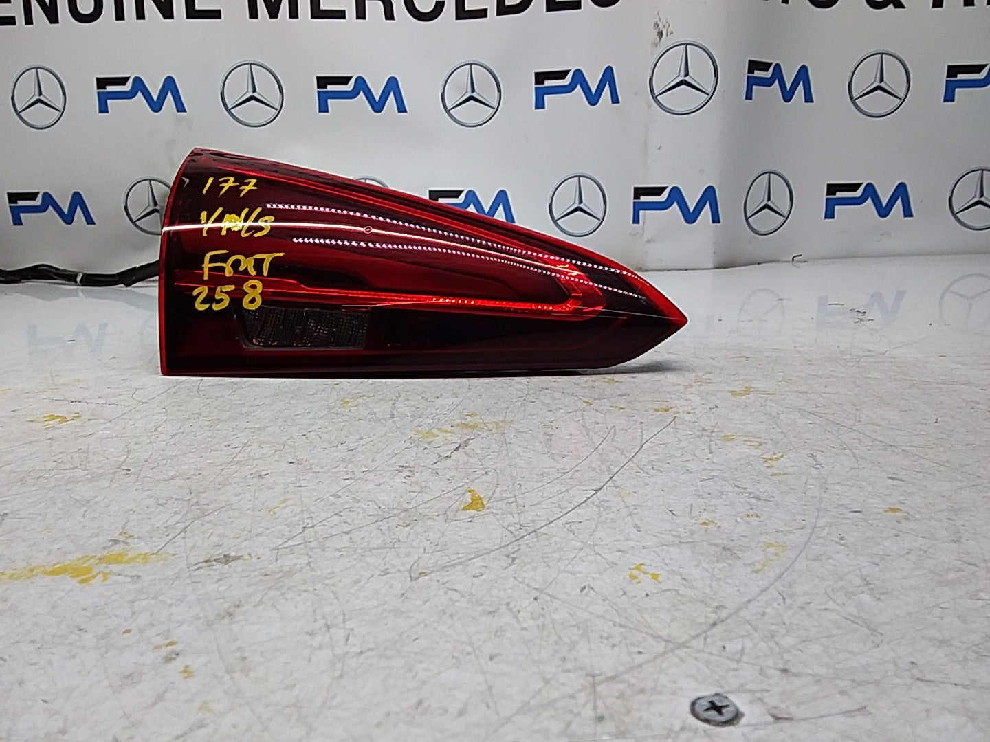 MERCEDES A-CLASS W177 PASSENGER LEFT NS REAR INNER TAIL LIGHT A1779062704 FMT258