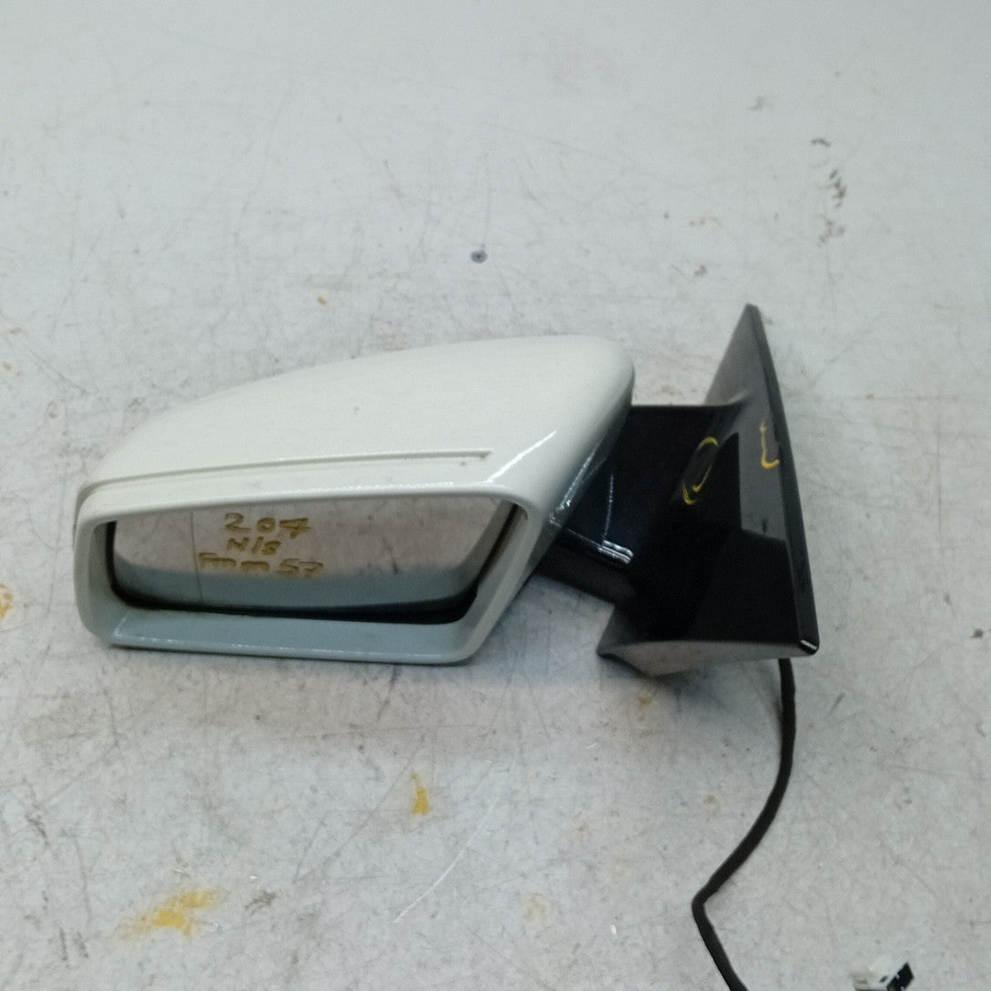 MERCEDES E-CLASS W207 PASSENGER WING MIRROR NS WHITE 2009-2016 FMM57