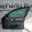 MERCEDES BENZ C-CLASS W204 DRIVER SIDE FRONT DOOR O/S/F BLACK FMD125
