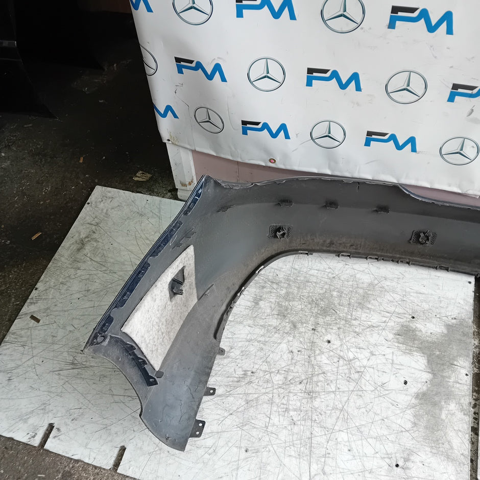 MERCEDES BENZ CLA W117 REAR BUMPER 2015 BLUE A1178800440 FMX48