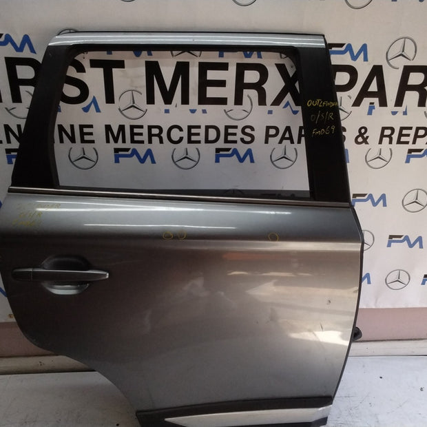 MITSUBISH OUTLANDER DRIVER SIDE REAR DOOR O/S/R  GREY FMD69