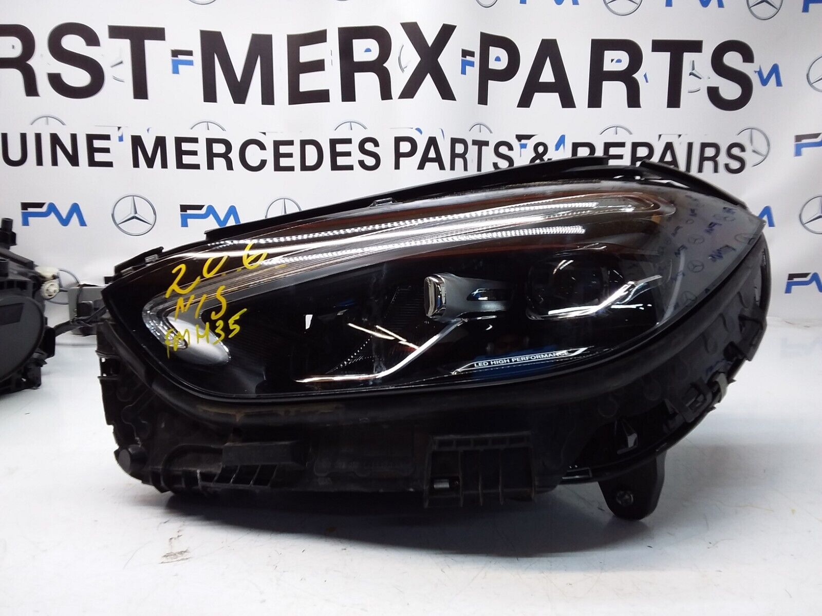 2023 MERCEDES C-CLASS W206 N/S Passenger Side Front Headlight A2069067703 FMH35