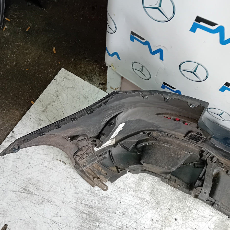 MERCEDES BENZ  A-CLASS W177 REAR BUMPER A1778804701 2018 BLACK COMPLETE FMX18
