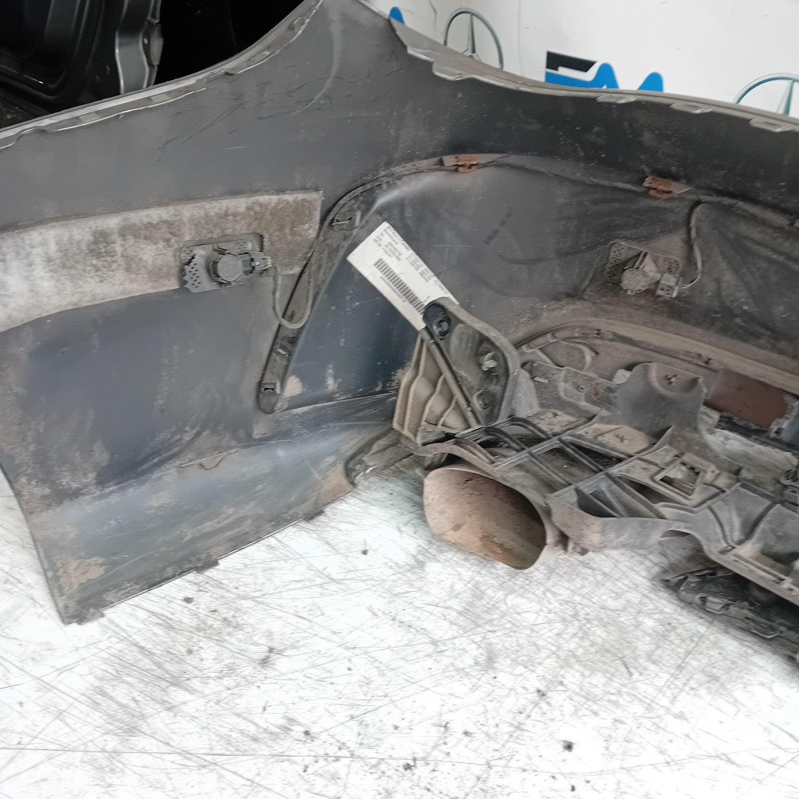 MERCEDES BENZ CLA W117 REAR AMG BUMPER GREY 2013-19 A1178807100 FMX71