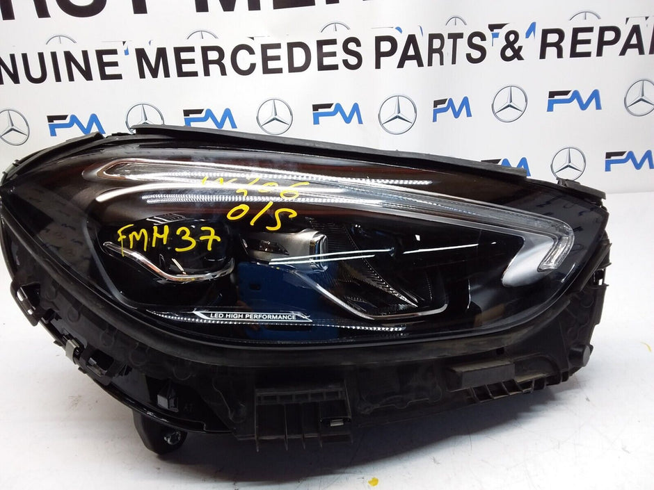 2018 MERCEDES C-CLASS W206 O/S Driver Side Front Headlight A2069067803 FMH37