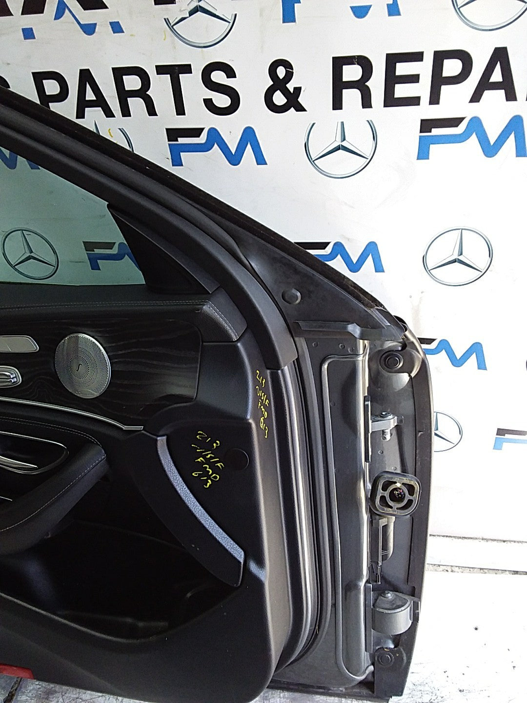 MERCEDES E-CLS W213 SLN PASSENGER FRONT DOOR NSF GREY 2016-23 COMPLETE FMD613