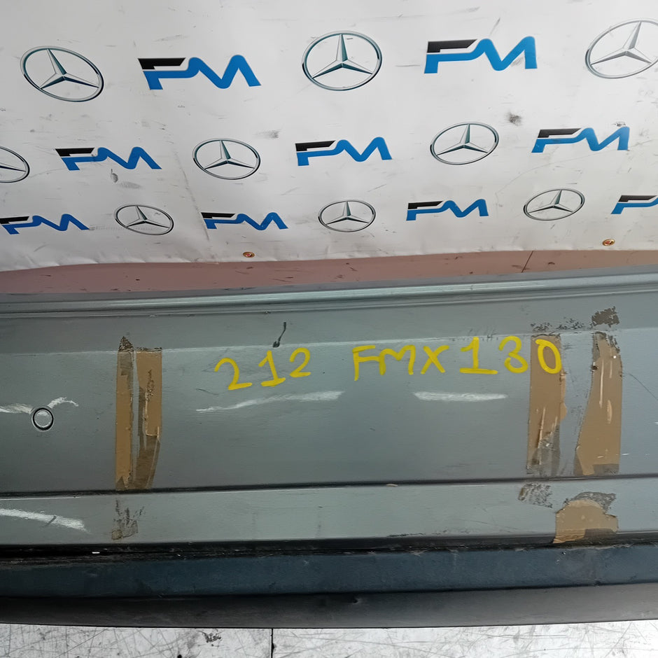 MERCEDES BENZ E-CLASS W212 REAR BUMPER GREY 2014 A2128855125 FMX130
