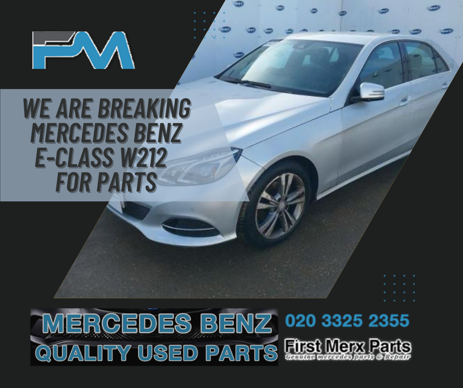 MERCEDES BENZ E-CLASS W212 BREAKING / AIR BAGS ( STEERING WHEEL, KNEE, ROOF )