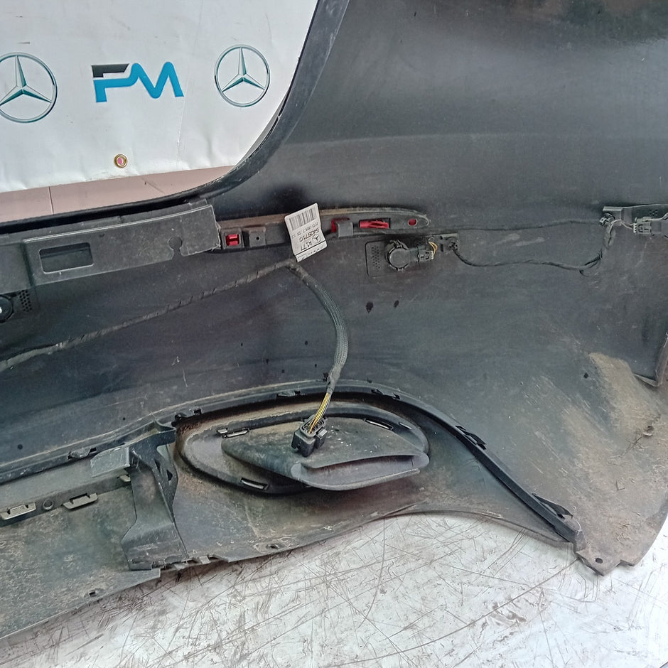 MERCEDES BENZ  A-CLASS W177 REAR BUMPER A1778804801 2018 BLUE COMPLETE FMX5