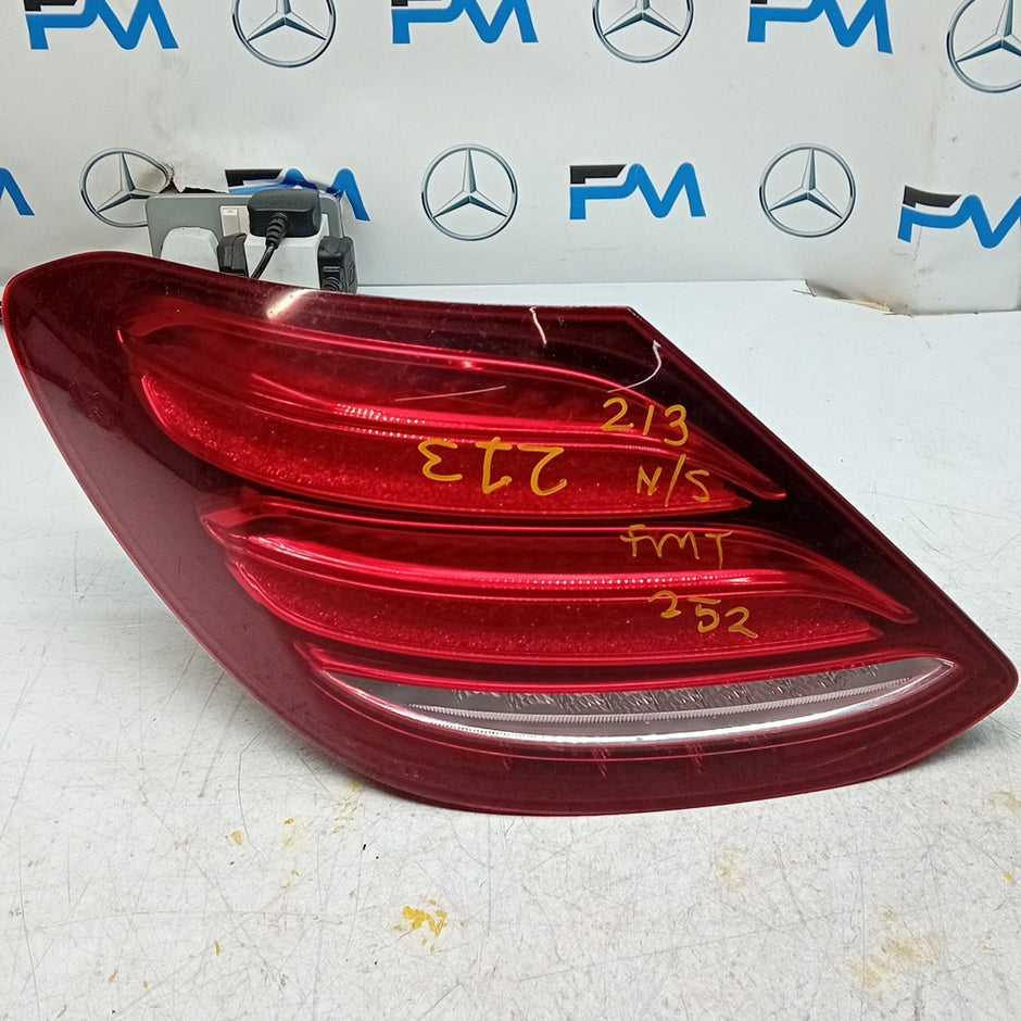 MERCEDES E-CLASS W213 PASSENGER LEFT NS REAR TAIL LIGHT A2139067900 FMT252