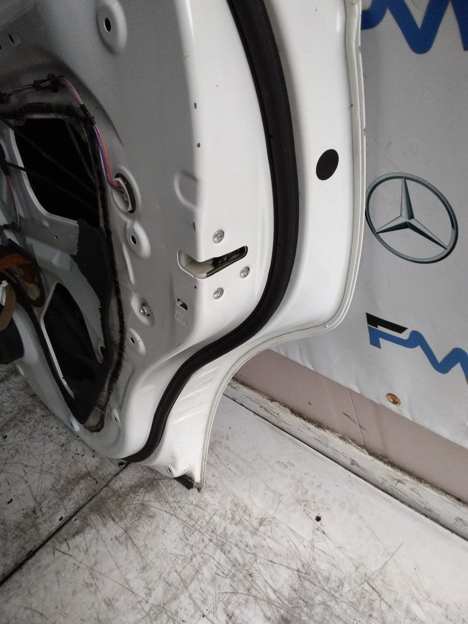 MITSUBISHI OUTLANDER MK3 DRIVER SIDE REAR DOOR OSR 2013 WHITE FMD307