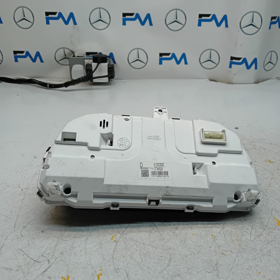 MITSUBISHI OUTLANDER SPEEDOMETER INSTRUMENT CLUSTER  8100C509 FM001141
