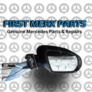 MERCEDES E CLASS W213 DRIVER SIDE WING MIRROR 2018 A2138100201  BLACK