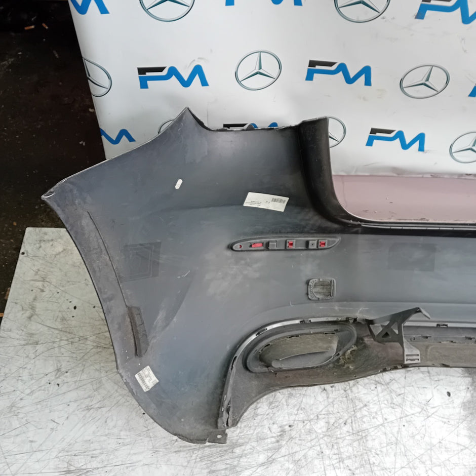 MERCEDES BENZ  A-CLASS W177 REAR BUMPER A1778804801 2018 GREY COMPLETE FMX7