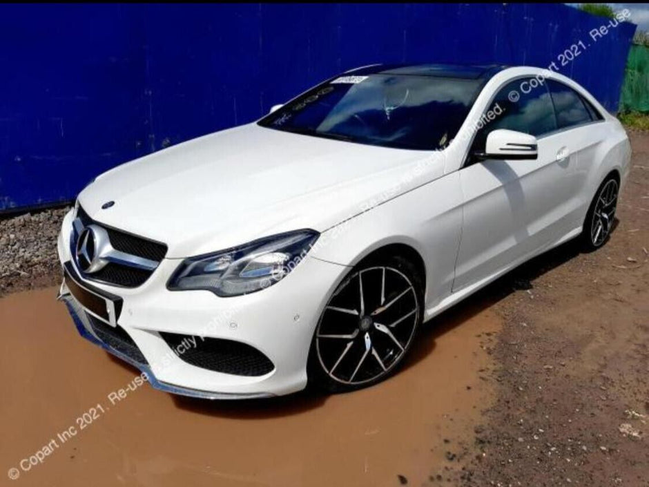 MERCEDES BENZ E-CLASS COUPE W207/BREAKING - FRONT BUMPER , BONNET AND BOTH WINGS