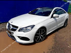MERCEDES BENZ E-CLASS COUPE W207/BREAKING - FRONT BUMPER , BONNET AND BOTH WINGS