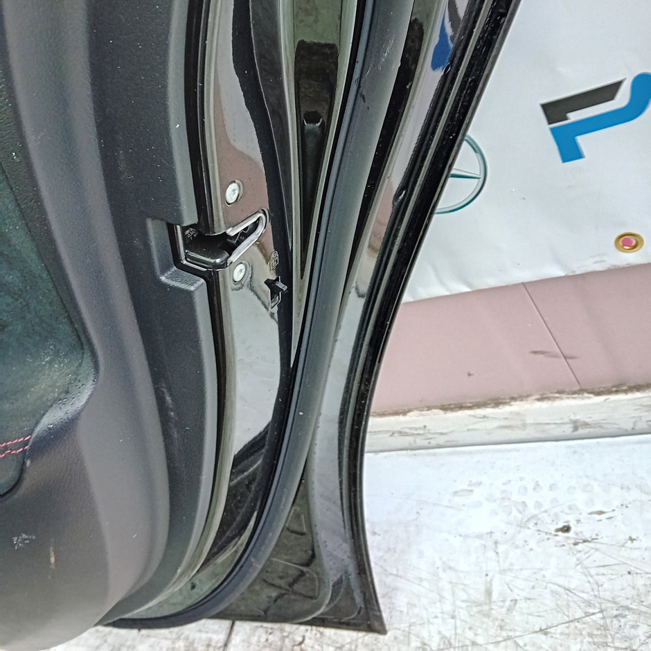 MERCEDES A-CLASS W177 DRIVER REAR DOOR OSR BLACK 2018 ON COMPLETE FMD247