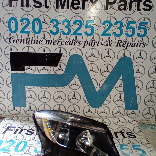 GENUINE MERCEDES GLA 2014-2018 RIGHT SIDE HEADLIGHT A1569061400 FMH98