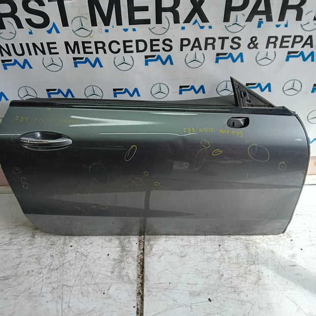 MERCEDES E-CLASS C238 CP DRIVER FRONT DOOR OSF 2016 ON GREY COMPLETE FMD405