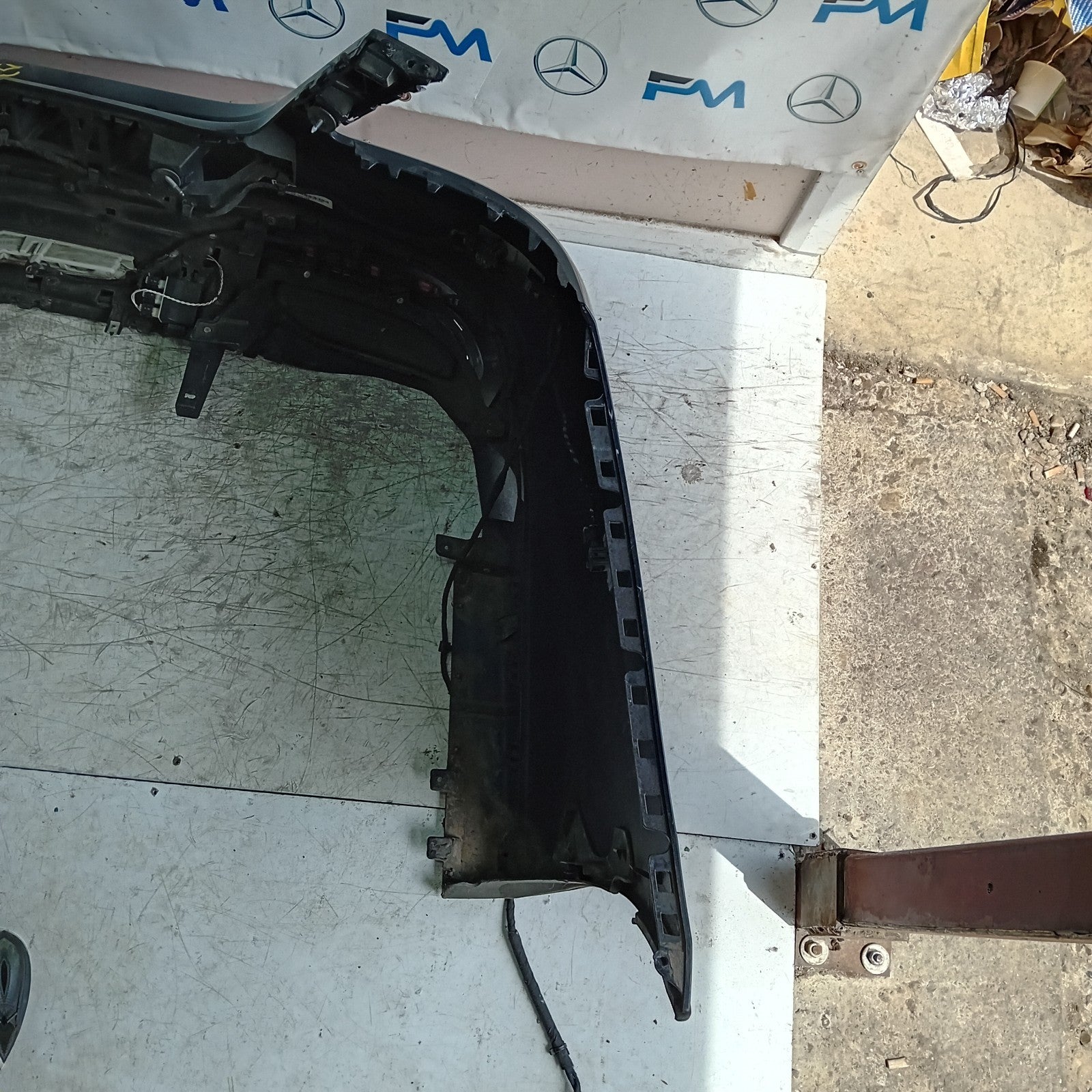 MERCEDES BENZ S-CLASS W222 SALOON REAR BUMPER BLUE 2014 ON A2228802601 FMX135