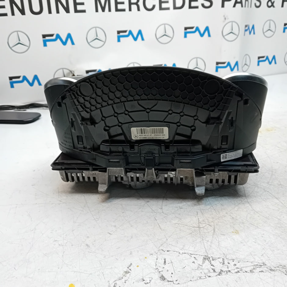 MERCEDES C-CLASS W205 SPEEDOMETER INSTRUMENT CLUSTER BLACK A2059004842 FM001472