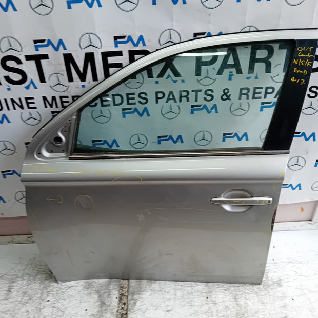 MITSUBISHI OUTLANDER MK3 PASSENGER SIDE FRONT DOOR NSF 2013 SILVER FMD417