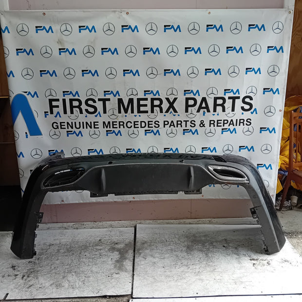 MERCEDES E-CLASS W213 BLACK REAR BUMPER ESTATE 2016 ON A2138850301 FMX93