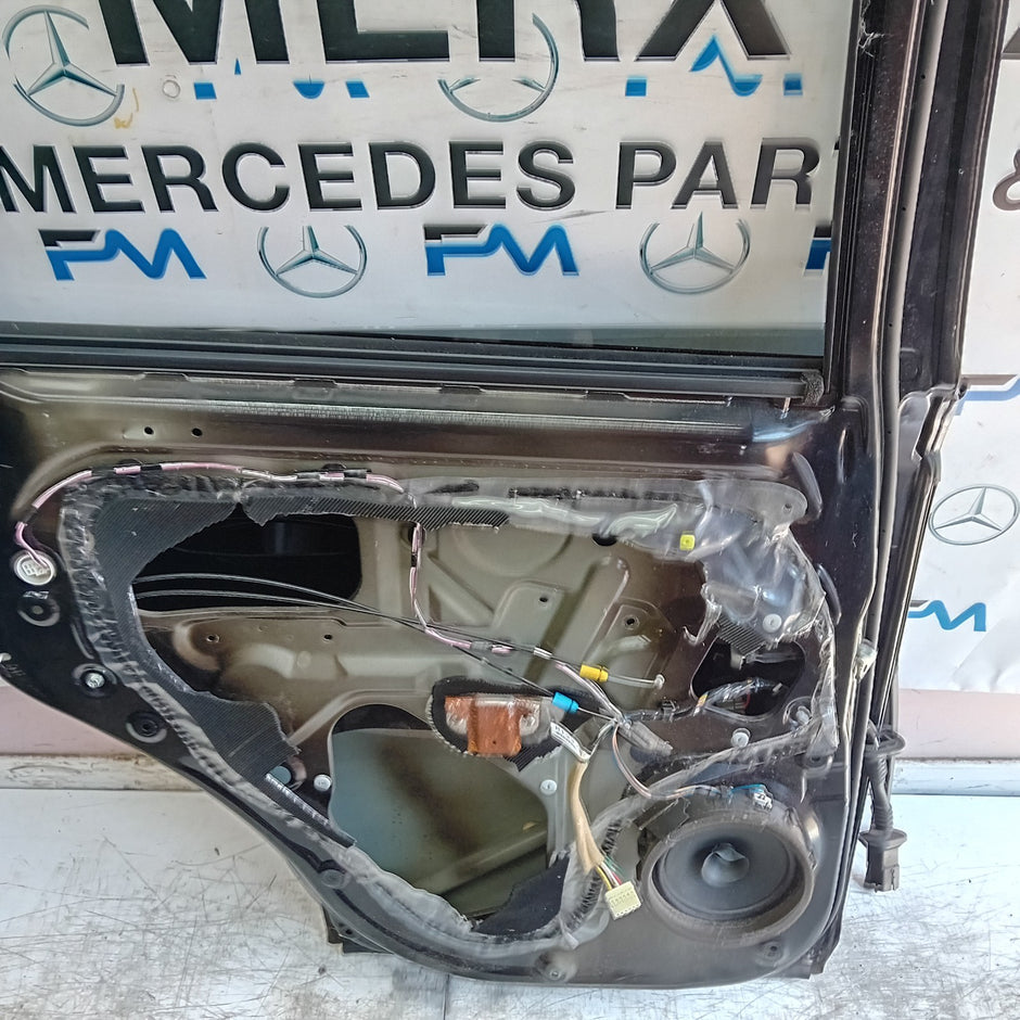 MITSUBISHI OUTLANDER MK3 PASSENGER REAR DOOR NSR 2013 BLACK FMD498