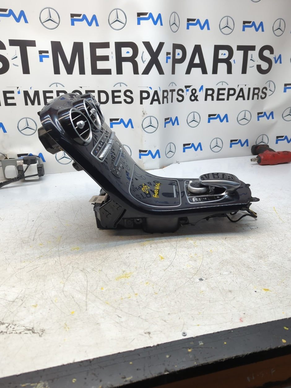  MERCEDES E-CLASS W205 CENTRE CONSOLE + 3 AIR VENT A2054402032 FM001404