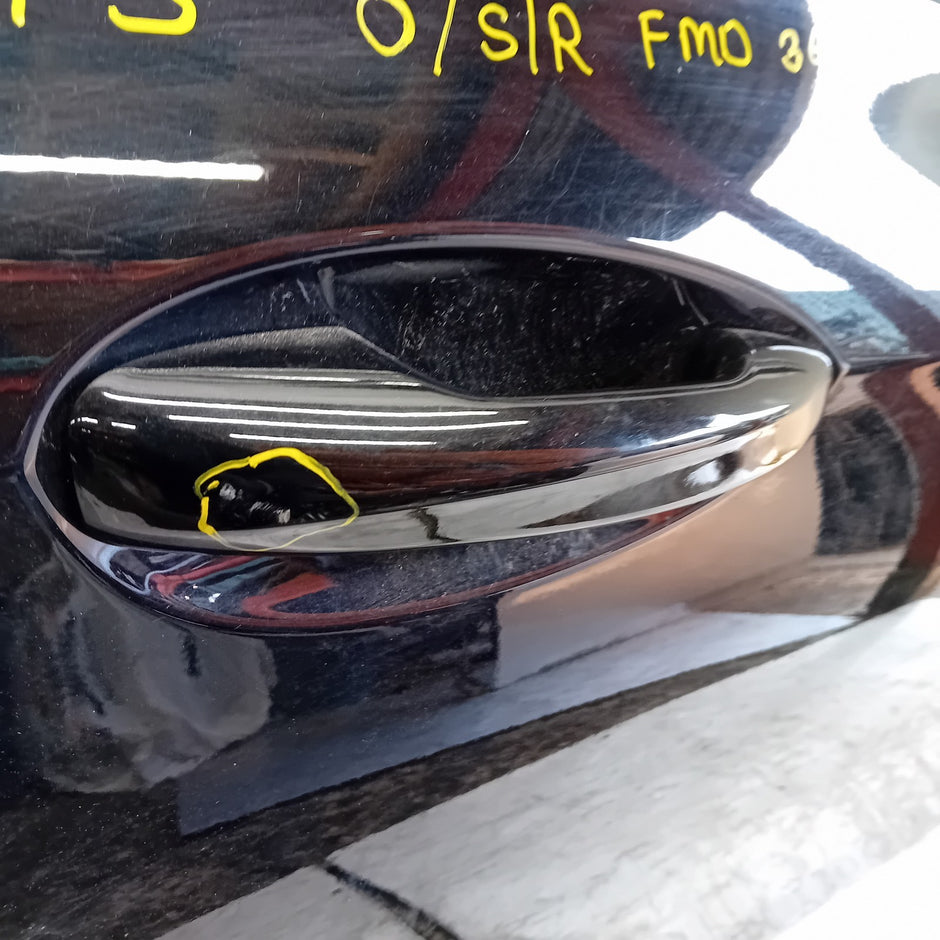 MERCEDES E-CLASS W213 SLN DRIVER REAR DOOR OSR BLACK 2016 ON COMPLETE FMD369