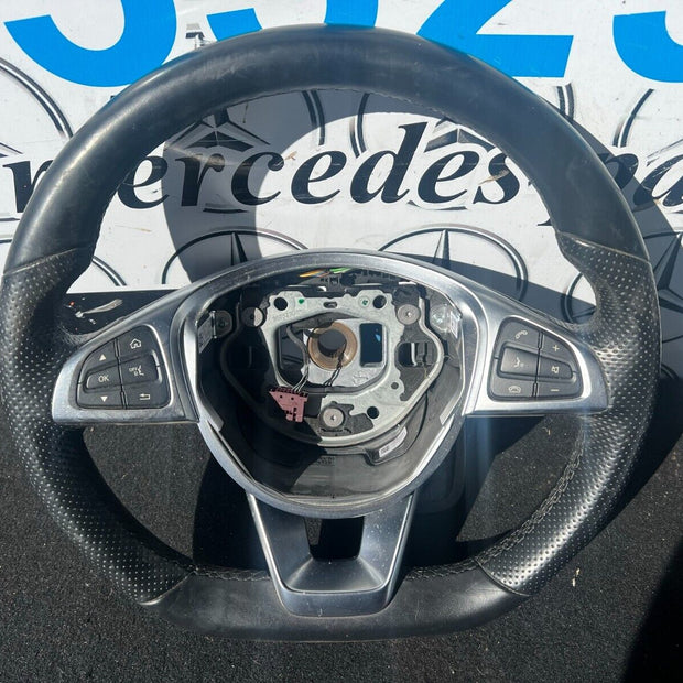 2015 MERCEDES C CLASS STEERING WHEEL NON AUTOMATIC A0004603703 GENUINE