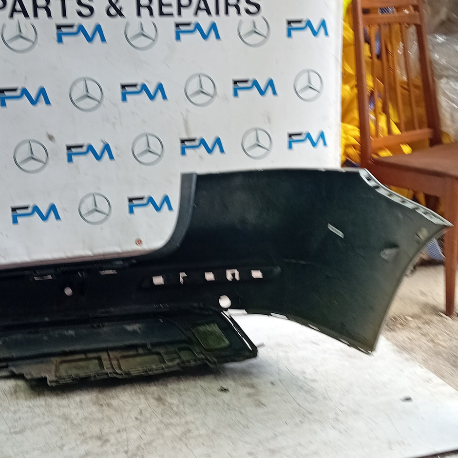 MERCEDES BENZ  GLE W166 SALOON REAR BUMPER SILVER 2016 A1668853024 FMX84