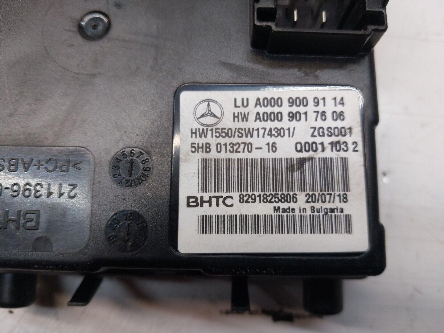 MERCEDES C GLC W205 W253 AIR CONDITIONING CONTROL MODULE A2059009230 FM00265