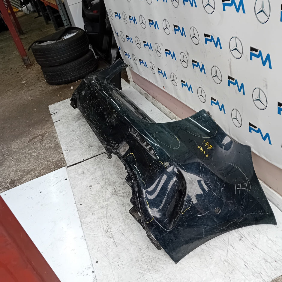 MERCEDES BENZ  A-CLASS W177 REAR BUMPER A1778804801 2018 BLACK FMX6
