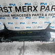 MERCEDES BENZ C-CLASS W205 SLN REAR BUMPER 2015 BLACK A2058850138 FMX53