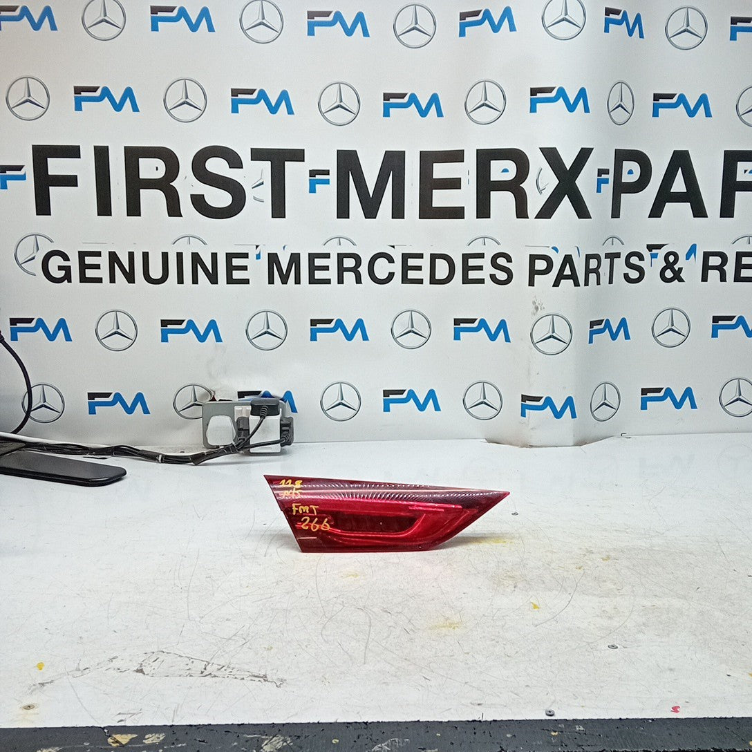 MERCEDES CLA W118 PASSENGER LEFT NS REAR INNER TAIL LIGHT A1189066300 FMT266